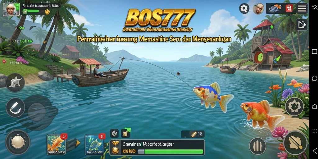 Gameplay memancing yang seru dan menantang di BOS777.