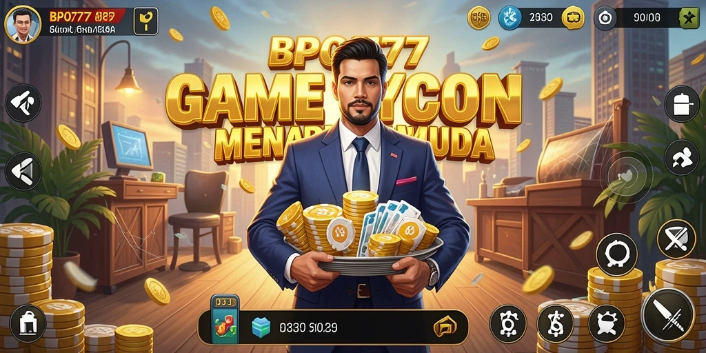 Gameplay seru BPO777 menampilkan strategi bisnis yang menantang.