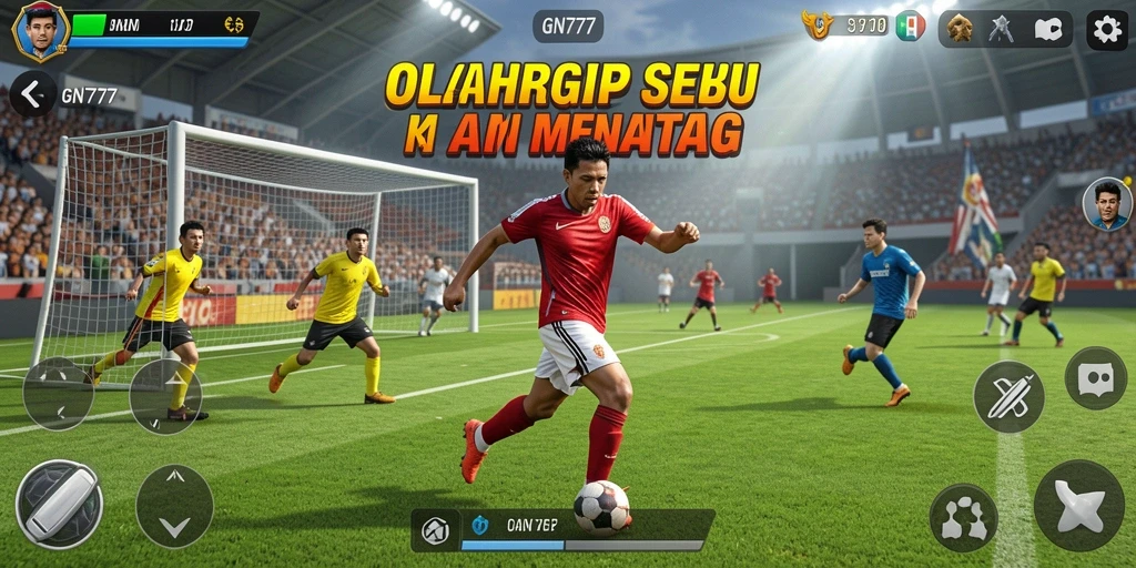 Tangkapan layar utama GN777 menunjukkan gameplay yang penuh aksi dan strategi.