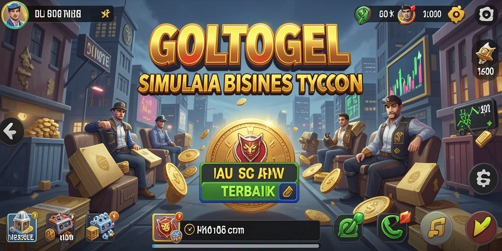 Tampilan gameplay GOLTOGEL yang menarik dan penuh warna.
