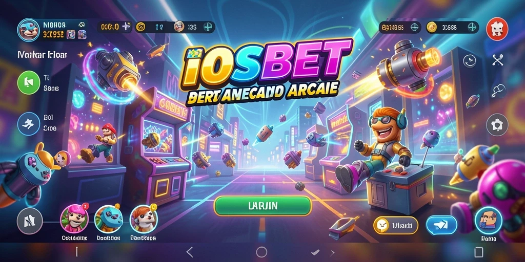 Tampilan gameplay seru dari IOSBET menampilkan tantangan arcade yang menarik.
