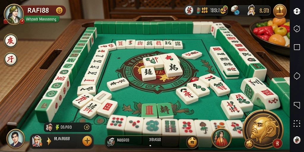 Gameplay seru dan menantang dalam RAFI88 Mahjong.