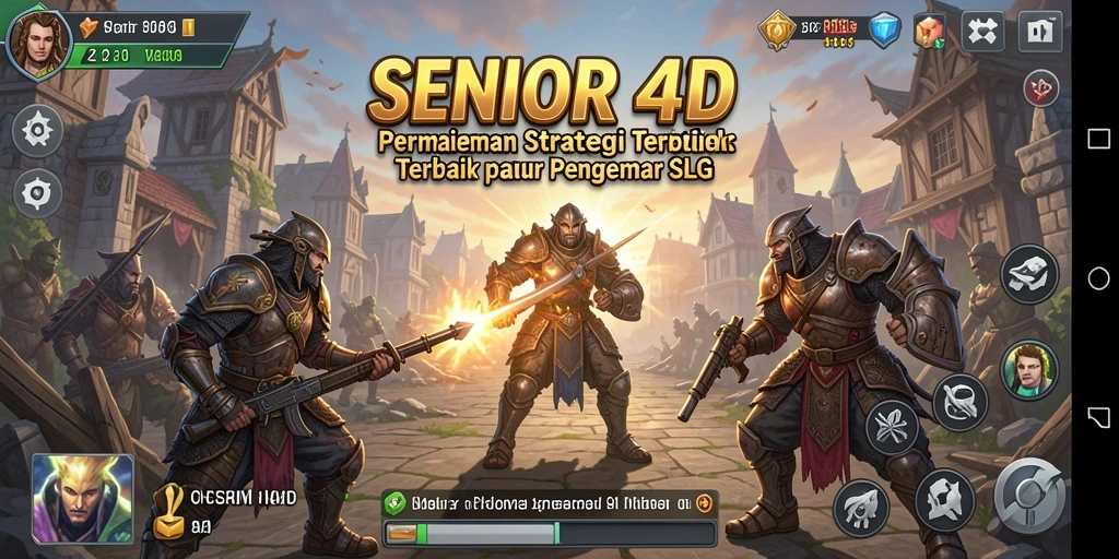 Tampilan menarik dari gameplay SENIOR4D yang penuh strategi dan interaksi.