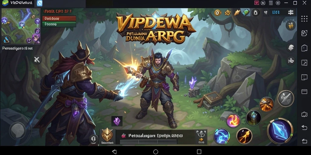 Screenshot gameplay <strong>VIPDEWA</strong> menampilkan aksi petualangan seru dan grafis menakjubkan.